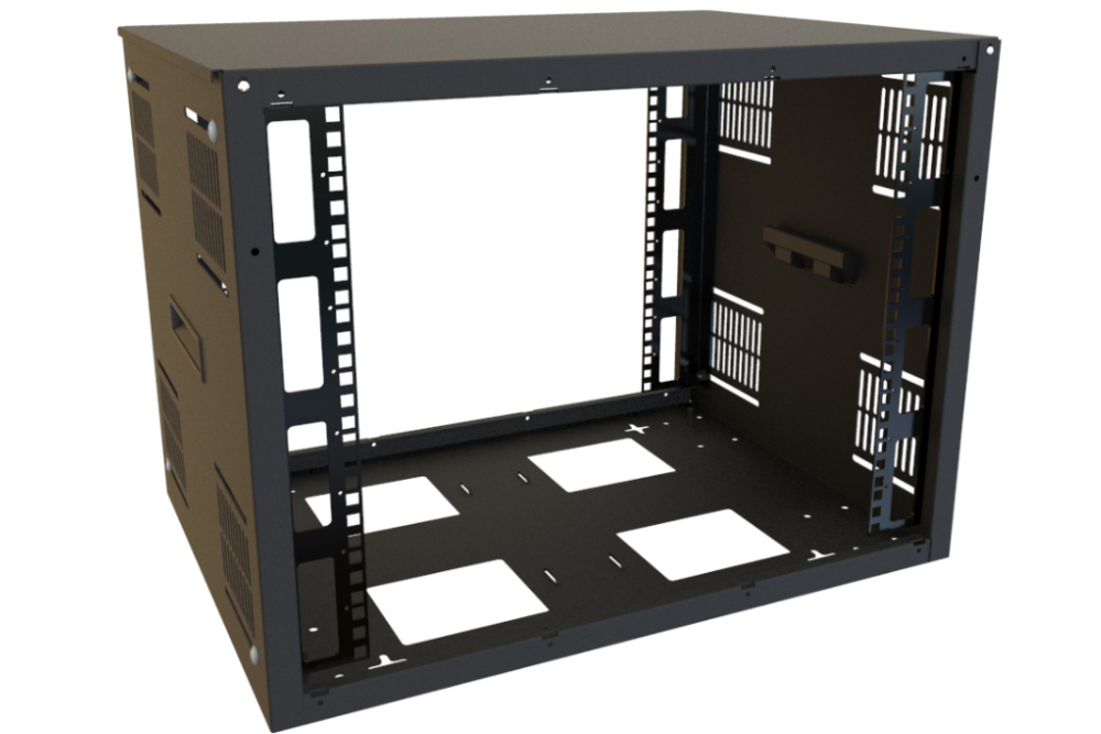 9U Slim Wall and Floor Rack Cabinet SDC Series (SDC249U17BK)