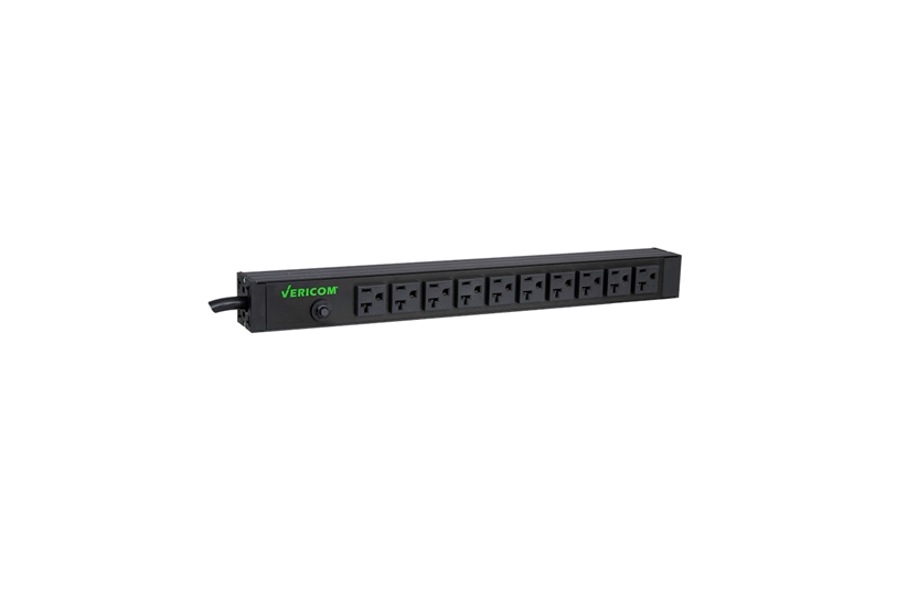 Basic Rack Mount PDU - 20A, 120V, 1.9kW w-NEMA 5-20R Outlets