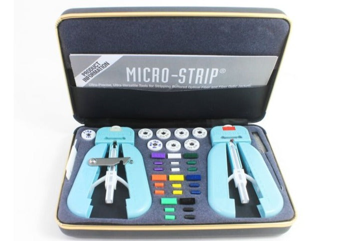 Microlite Tools Micro Strip Tool Kit with 3 Blades for 125um, 140um & 230um — Telecom ...