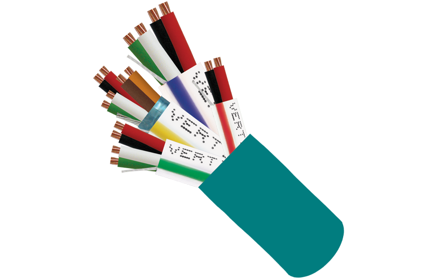 Riser Access Control Cable 22AWG-3Pair Shielded + 18-4C + 22-4C + 22-2