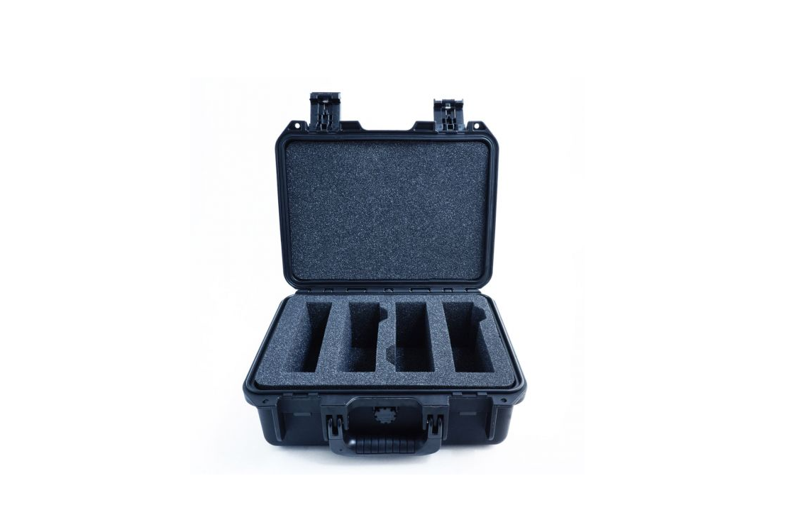 Deluxe Hardcase for Hand Held Test Equipment, holds 3 units