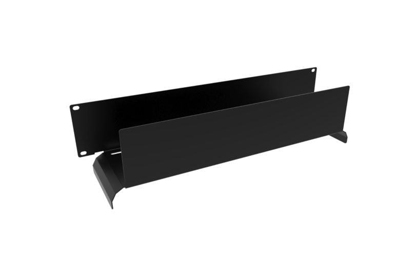 Horizontal Waterfall Cable Management Trough WCT Series (WCT2UBK ...