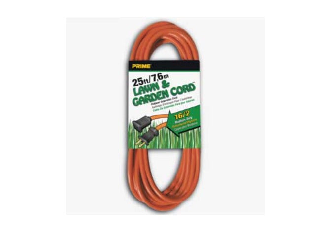 25Ft 16-2 Lawn and Garden Extension Cord