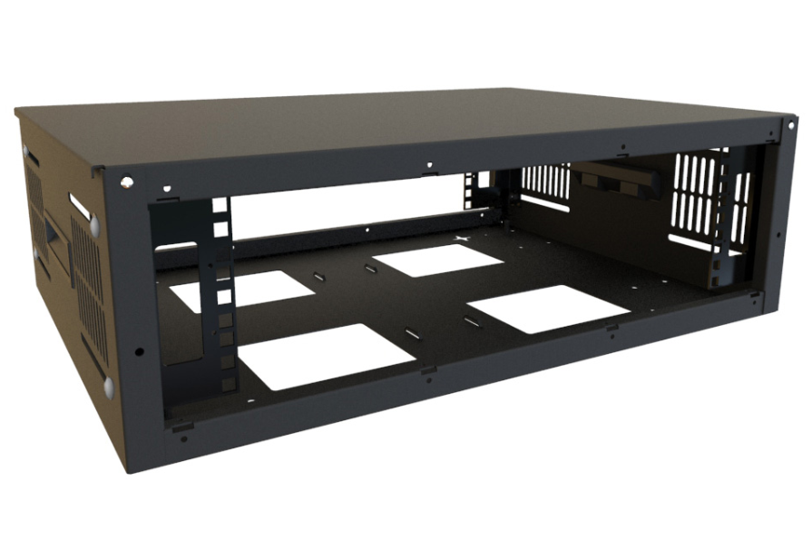 Slim Wall and Floor Rack Cabinet SDC Series (SDC243U17BK)