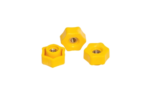 Plastic Hex Nut - 50 Pack