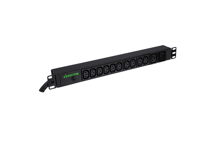 Basic Rack Mount PDU - 20A, 200-240V, 3.3-4.9kW w-IEC C13 & C19 Outlets