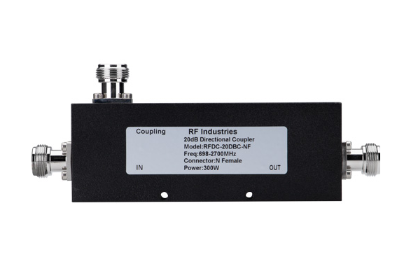 Directional Coupler, 20dB, N Female, 698-2700 MHz, IP67, Low Pim, -155dBc