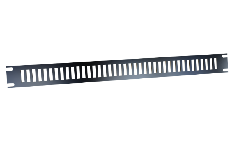 Slotted Steel Rack Panel PVSS Series (PVSS19001BK2)