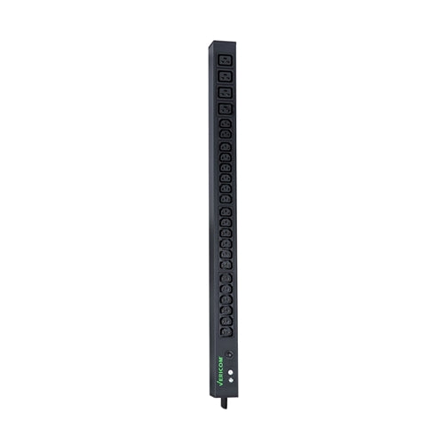 Basic Rack Mount PDU - 20A, 200-240V, 3.3kW w/IEC C13 & C19 Outlets