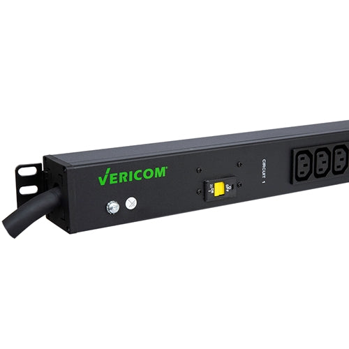 Basic Rack Mount PDU - 30A, 200-240V, 4.9kW w/IEC C13 & C19 Outlets